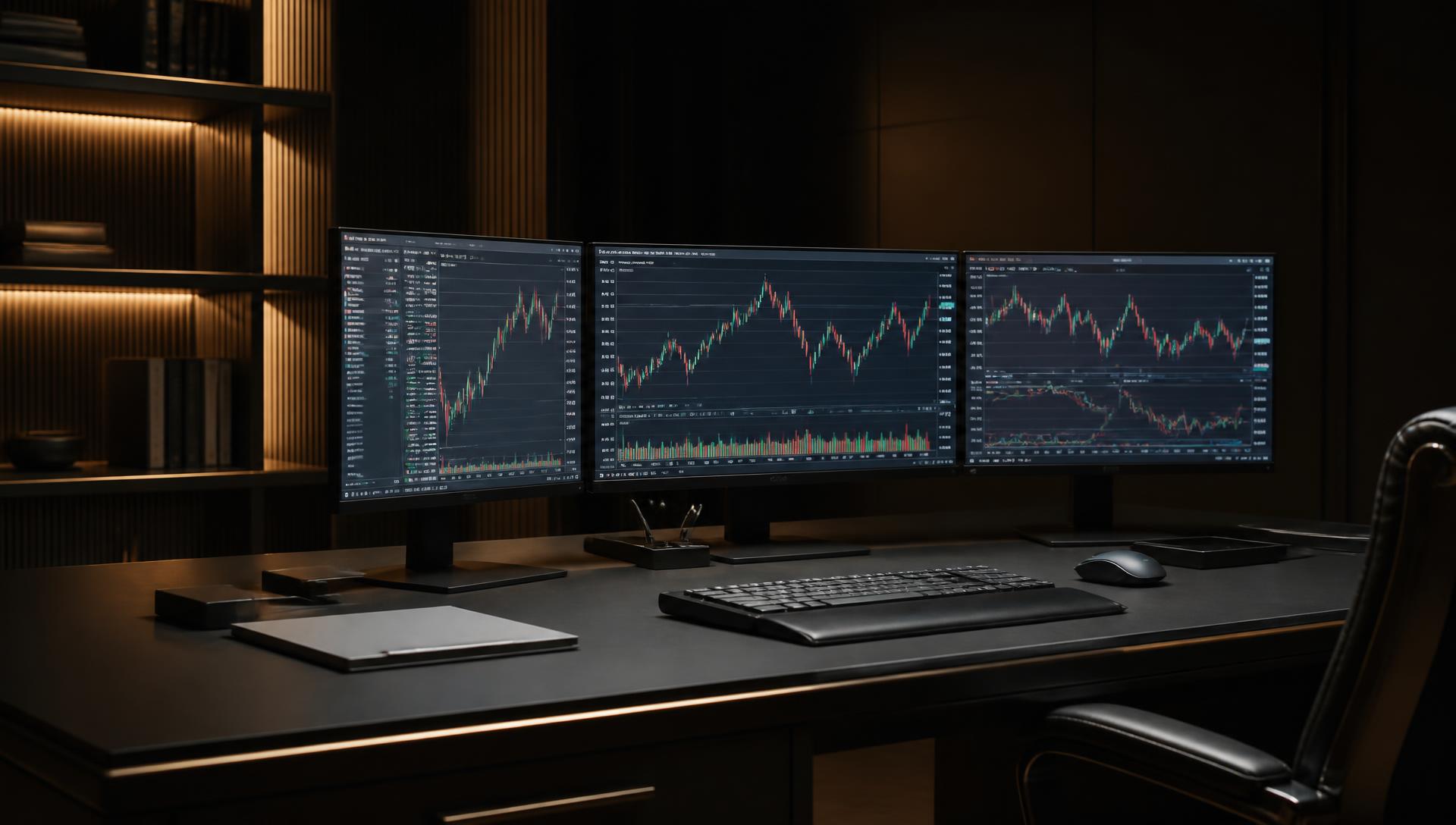 Mesa de operación institucional de Avalon Investment Capital